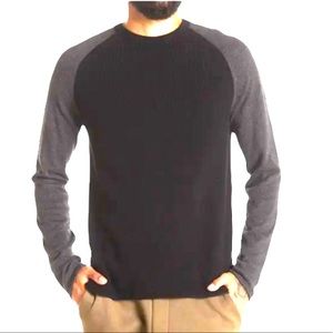 NWT Cotton Cashmere Blend Raglan Pullover Sweater by Stewart of Scotland XL